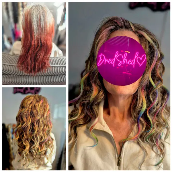 Dred Shed HQ client hair styling